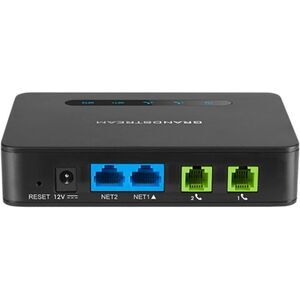 Grandstream HT812v2 VoIP ATA 2-FXS Port VoIP Phone Adapters for Home and Office